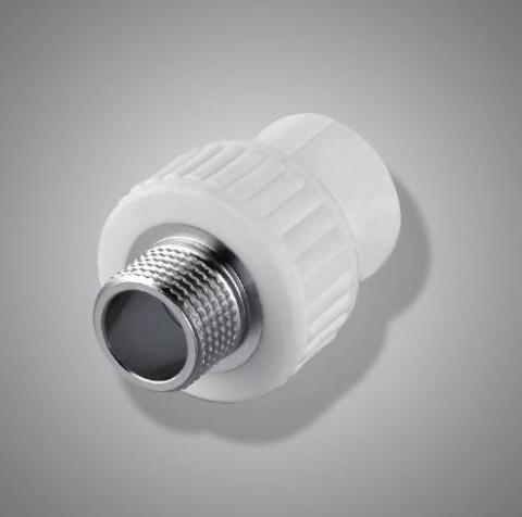 Муфта комбинир ППР латунь F 112.2505 (S 25х3/4M) (нар) (уп.5 шт.)